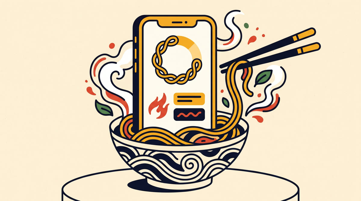 Lingu language-learning mobile app showing a streak, today's lesson and progress ring